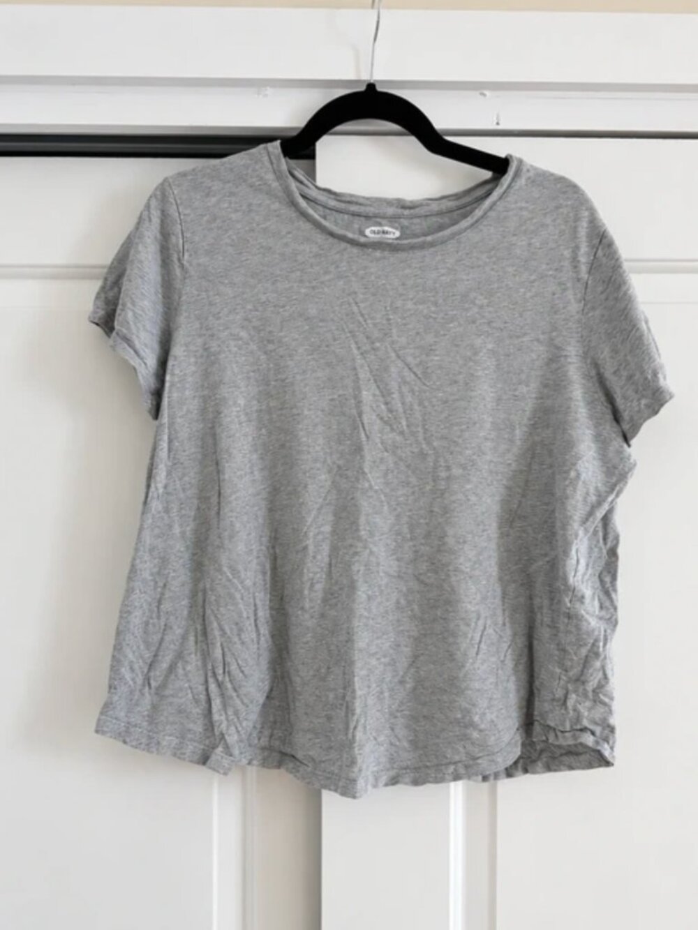 Old Navy Everywear Gray Short Sleeve T Shirt, Large